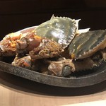 菊鮨 - 渡り蟹（宇部）・・前回も頂きましたが大好きな品。