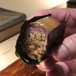菊鮨 - 鯖の押し鮨・・とても美味しいそうです。