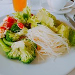 Cafe indochine - 野菜類も新鮮　清潔感在り