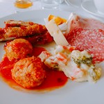 Cafe indochine - 料理写真:ミートボールやハムを