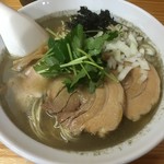 中華そば よしかわ - プレミアム煮干そば  750円