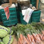 Hyougoinakafe - 店頭の野菜の販売風景(2019.2.19)