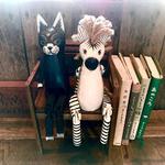 ラフ&タフ コーヒースタンド - クロネコさんとシマウマ君