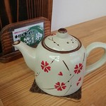 手打ちそば 弥兵衛 - 蕎麦湯の急須です