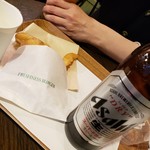 フレッシュネスバーガー - フライドポテト＆瓶ビール2019.2.9
