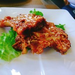 Goda Bar & Restaurant - 牛肉のたれ浸け焼き