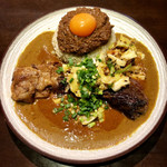 吉田カレー  - ミックス並・豚・中華アチャール