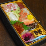 Sakana No Hokushin - 季節のちらし寿司（９８０円）２０１９年２月