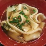 しゃぶしゃぶ金光 - きしめん（よくばりランチ）