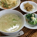 中華料理忠峰 - スープ 小鉢
