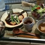 海と畑の台所　Cocopelli Shrimp - 煮肴定食（めばるの煮つけ）