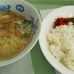 ピクニックコート - 塩ラーメンとカレー