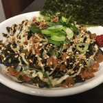 呼び戻しとんこつ 光四郎 - 高菜めし