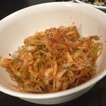 呼び戻しとんこつ 光四郎 - 辛ネギで味変