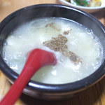 102236346 - 燻製 白い麻婆豆腐(1000円)