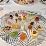 リナシメント - Appetizer(インサラティッシマ・リナシメント 瞬菜 旬菜 果物の前菜盛合せ)