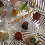リナシメント - Appetizer(インサラティッシマ・リナシメント 瞬菜 旬菜 果物の前菜盛合せ)