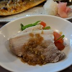 Hotori - 茹で豚バラの玉ねぎソース