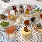 リナシメント - Appetizer(インサラティッシマ・リナシメント 瞬菜 旬菜 果物の前菜盛合せ)