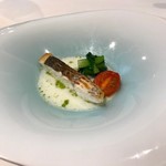 リナシメント - Fish(愛媛より 藤本さんの旬魚ポアレ 魚旨みバターミルク)
