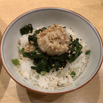 饗 くろ喜 - 黄金生姜めし（200円）※限定飯 2019.2