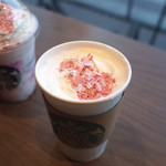 スターバックスコーヒー - さくらフルミルクラテ(トール480円・外税) 2019年春