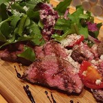 カサレッチョ - 鹿肉のタリアータ