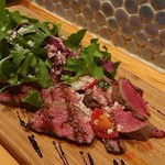 カサレッチョ - 鹿肉のタリアータ