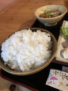 Otoko No Noren - ランチのご飯はこれくらいの量。