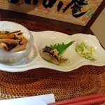 インディ庵 - お通しのUP。メチャ得した気分デス♪