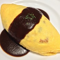 厳選洋食さくらい - オムライス・ハーフ（デミソース）