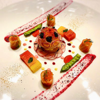 シャトー　ラ・パルム・ドール - キャヴィア、イクラを乗せて