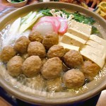 花のや - 鶏団子鍋