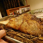 トラットリア オッティモ - 美唄 西川農場 アスパラ羊のオーブン焼き
