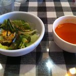 サラダ＋スープ