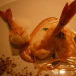 レフェルヴェソンス - あちきの前菜　天使海老のポワレ