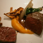 レフェルヴェソンス - あちきのメイン　信州和牛モモ肉のロティ