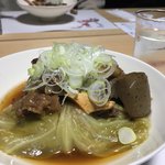 森本 - おでん！ 牛すじ、ロールキャベツ、大根！