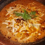 Soup Curry 笑くぼ - こんがりチーズのココナッツスープカレー