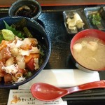 旬鮮酒場いらっしゃい！ - 海鮮漬け丼 1200円