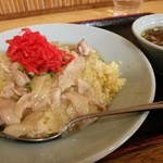 熊っ子ラーメン - 豚バラ白菜あんかけチャーハン　500円