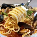 ナガタ店 - ムール貝のトマトソースパスタ（pasta）