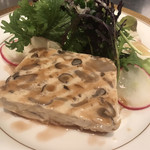 フチテイ ア ヴ - 帆立と茸のテリーヌ ハーフサイズ