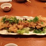 旬魚菜 ひだまり - 穴子の天ぷら