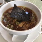 中国料理 上海 - セットの醤油ラーメン