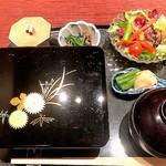 「花はん」別館 椿 - 天重ランチセット