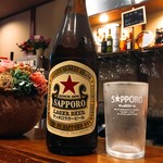 食堂すずき - サッポロラガービール「赤星」