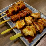 備長炭串焼 心玄 - 串盛り合わせ