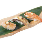 Appare Sushi - 炙り三貫盛り