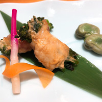 鮨隆 - ふぐの菜の花焼き